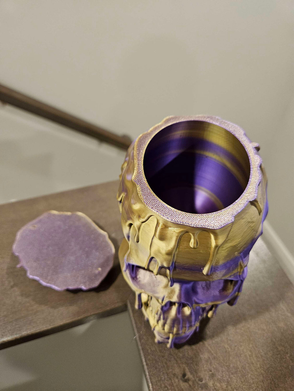 Sweet candy storage skull image 3