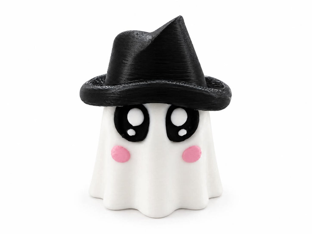 Flexi Ghost figure from DJM 3D SHOP featuring a flexible, ghostly design with translucent material and detailed sculpting.