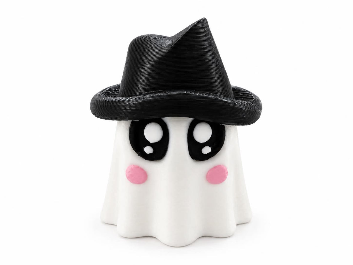 Flexi Ghost figure from DJM 3D SHOP featuring a flexible, ghostly design with translucent material and detailed sculpting.