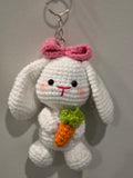 Bunny with carrots crochet  image 0