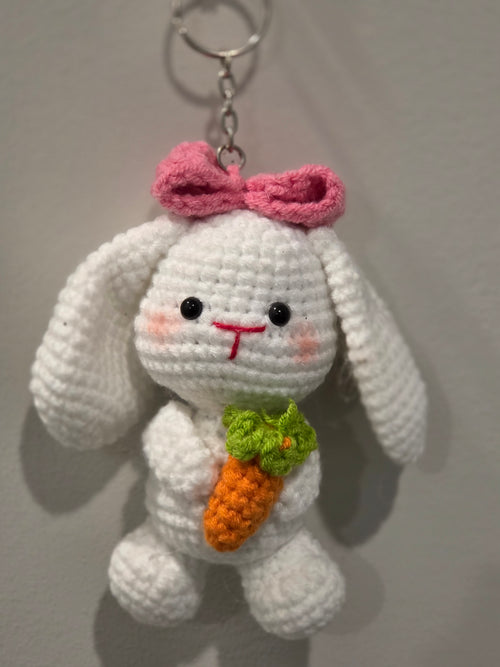 Bunny with carrots crochet  image 0