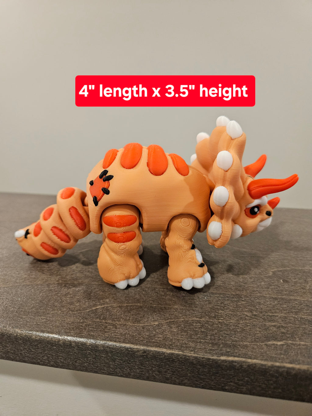 Stuffed Triceratops image 5