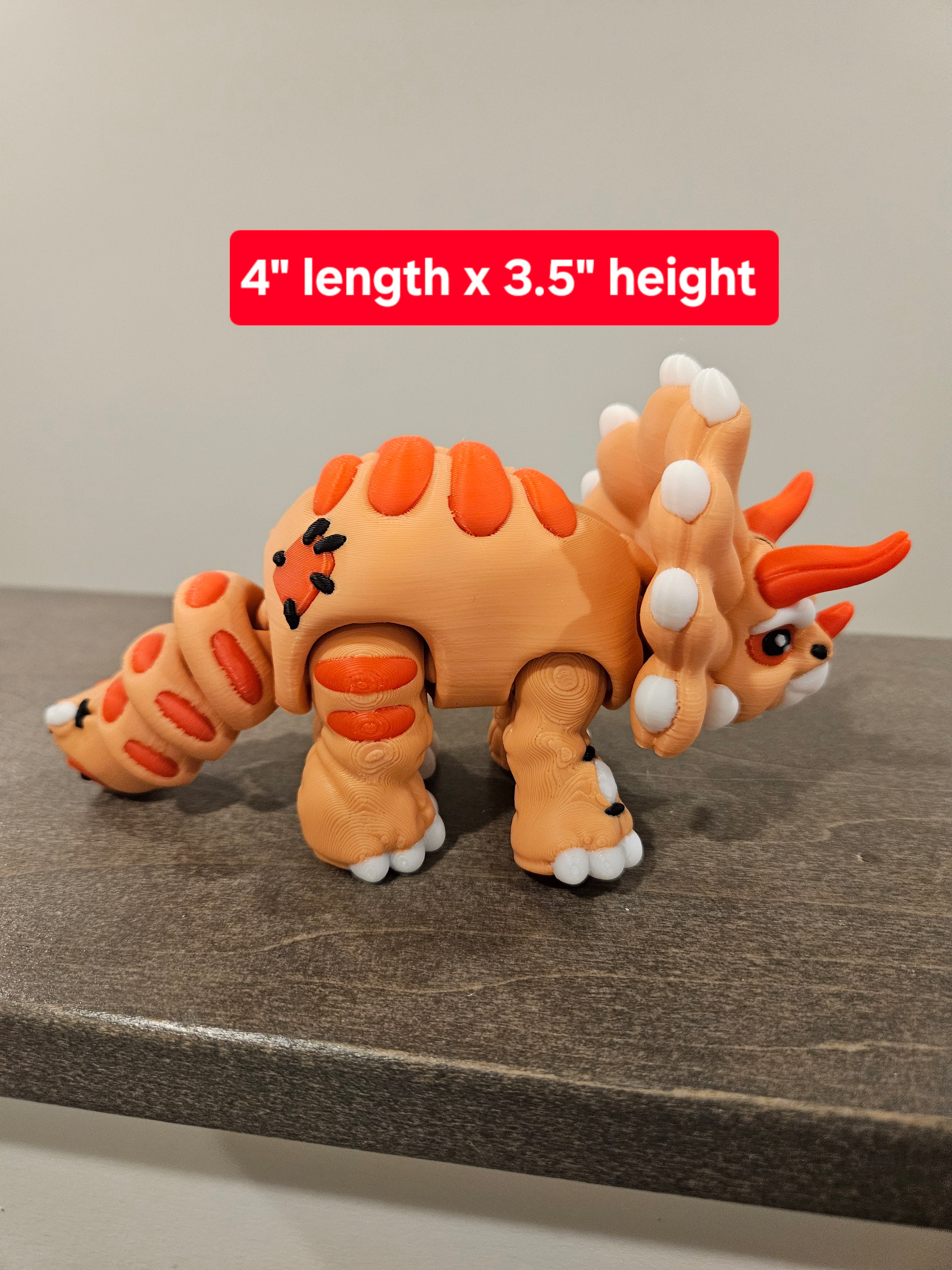 Stuffed Triceratops image 5