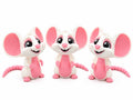 Flexi Mouse 3D fidget toy from DJM 3D SHOP, showing a colorful, flexible 3D mouse-shaped stress relief toy with textured surface.