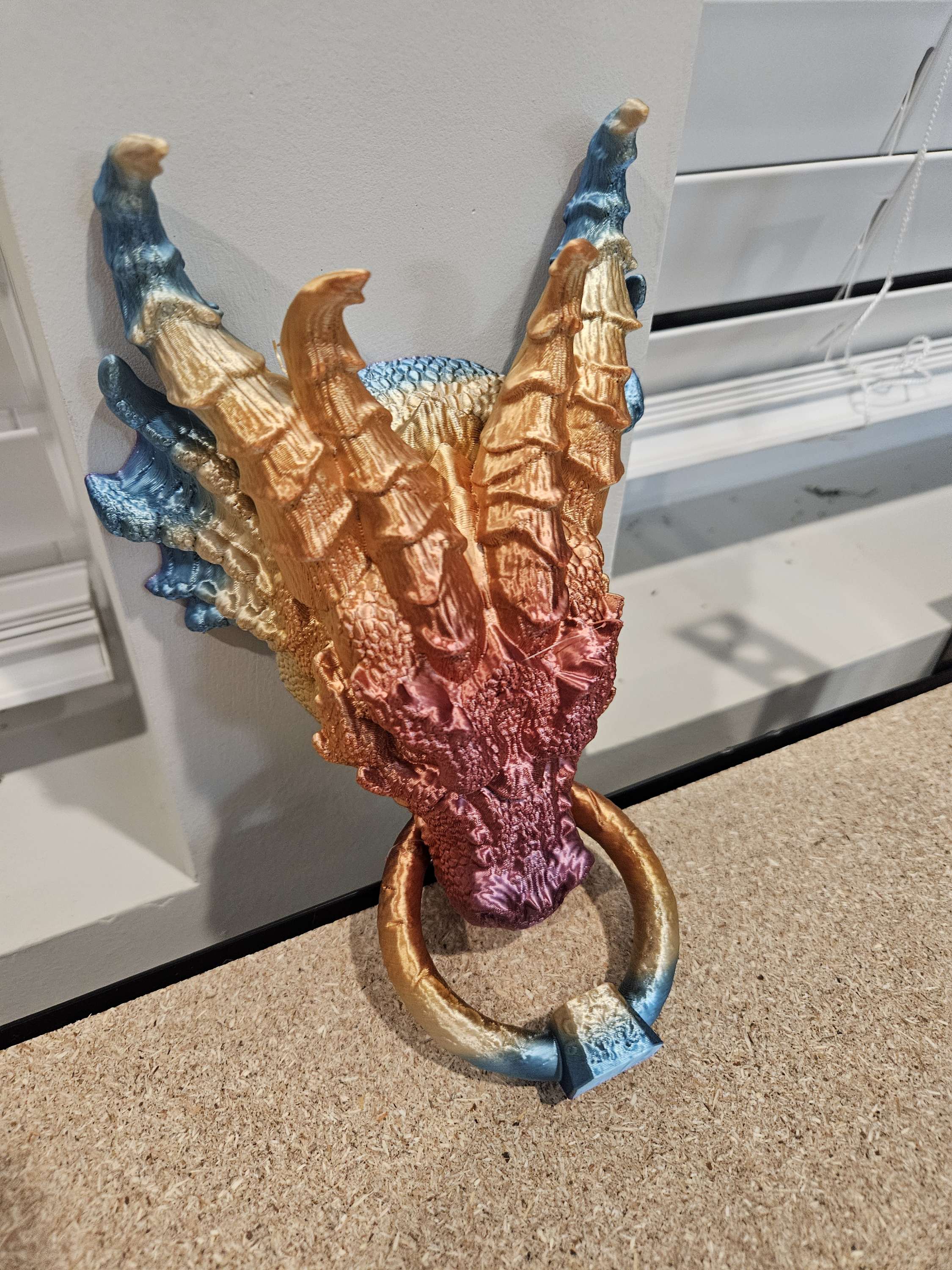 Dragon door knocker image 5