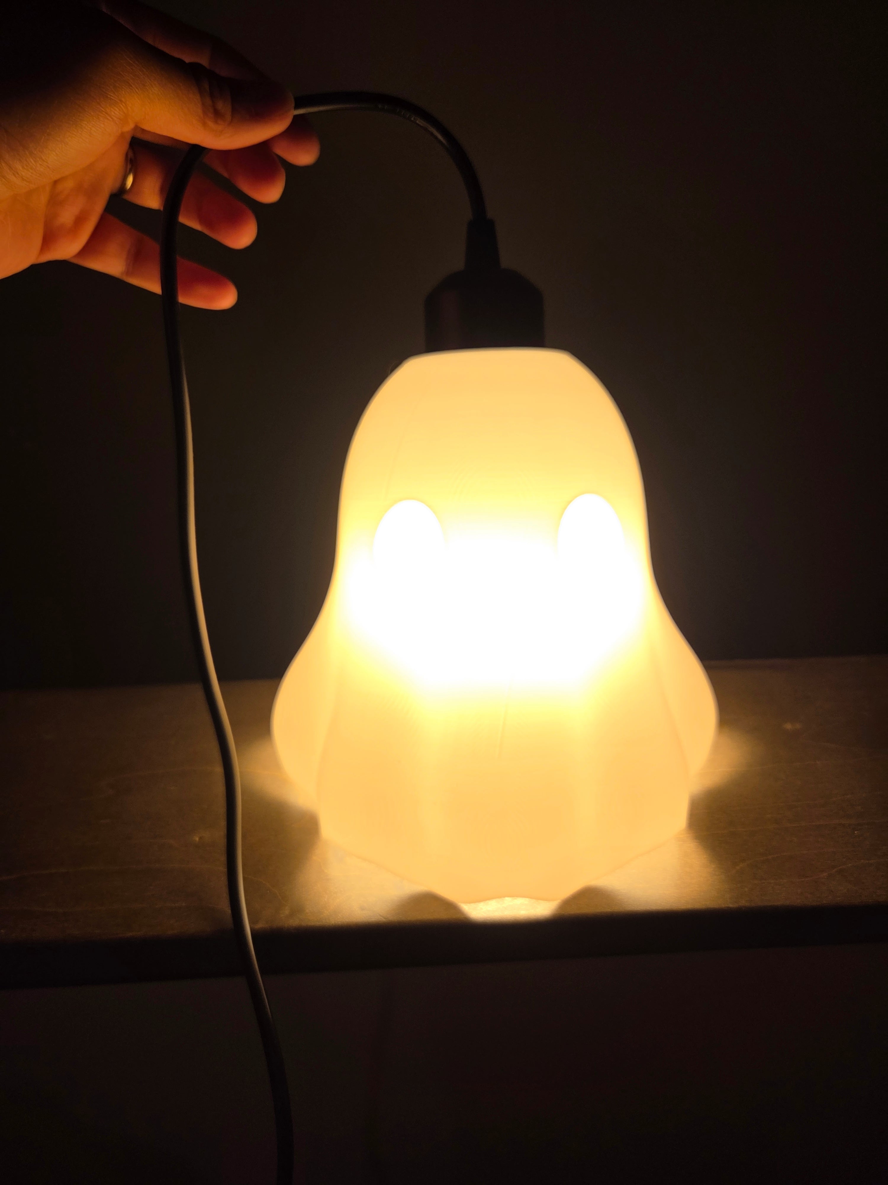 Hanging gosh lamp Halloween without socket E27 image 2