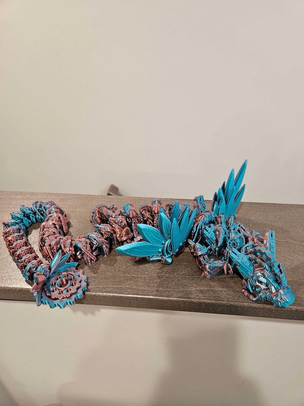 Steampunk Dragon 3d image 3