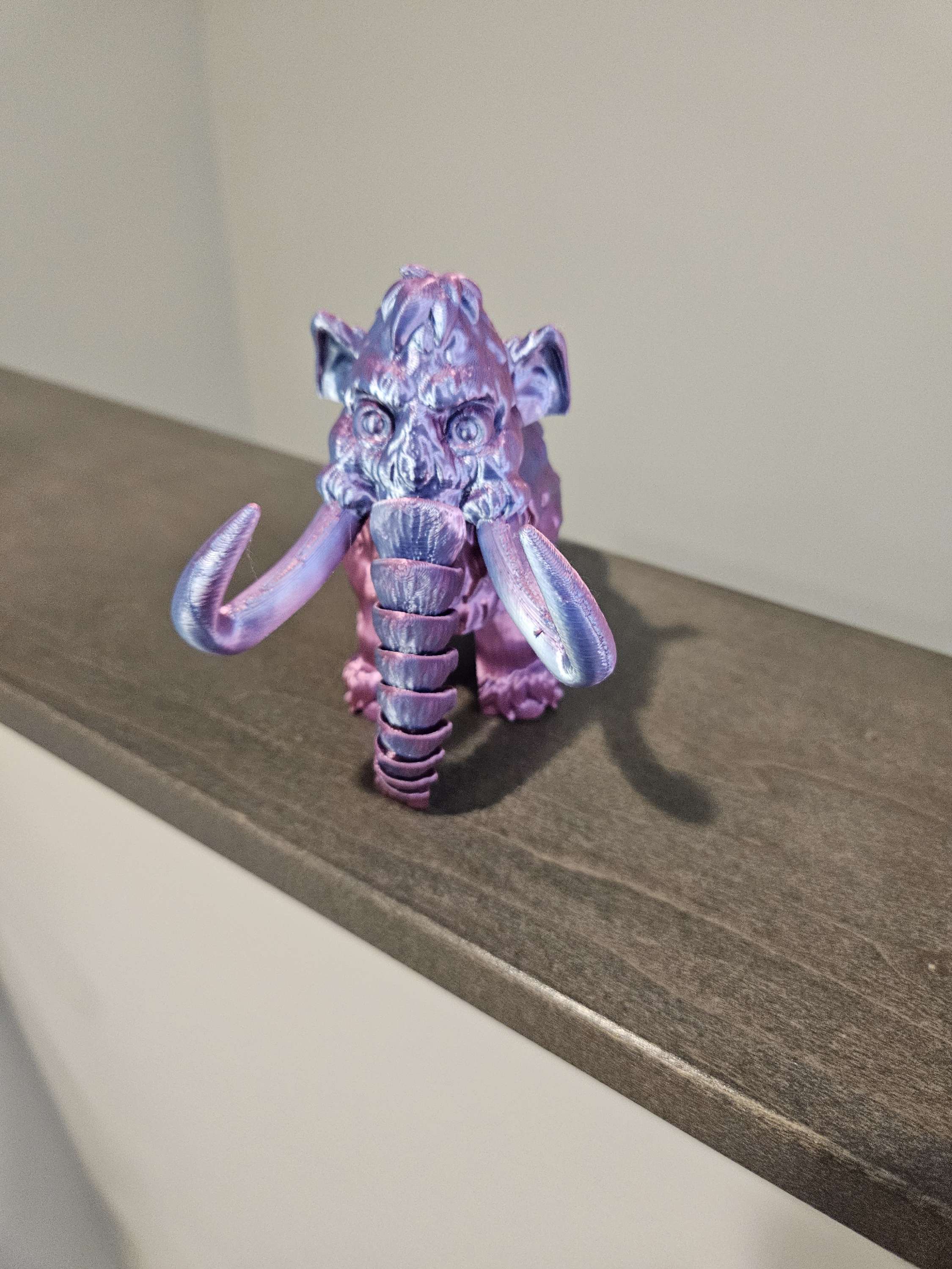 Mammoth Toy rose red/light blue or black/red image 1