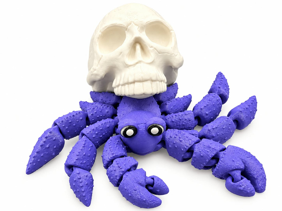Hermit Crabs Halloween fidget toy by DJM 3D SHOP featuring a playful crab design perfect for stress relief and sensory play.