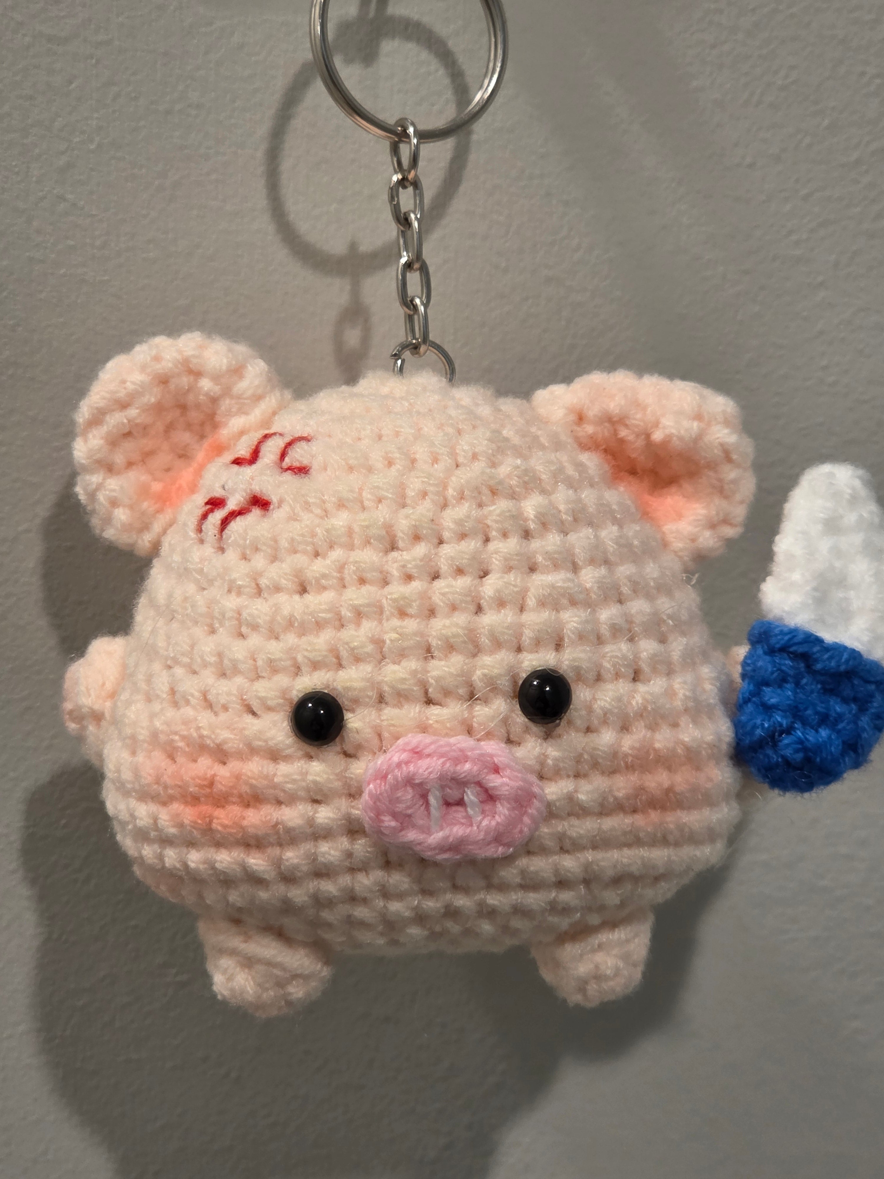 Animal head keychain image 2
