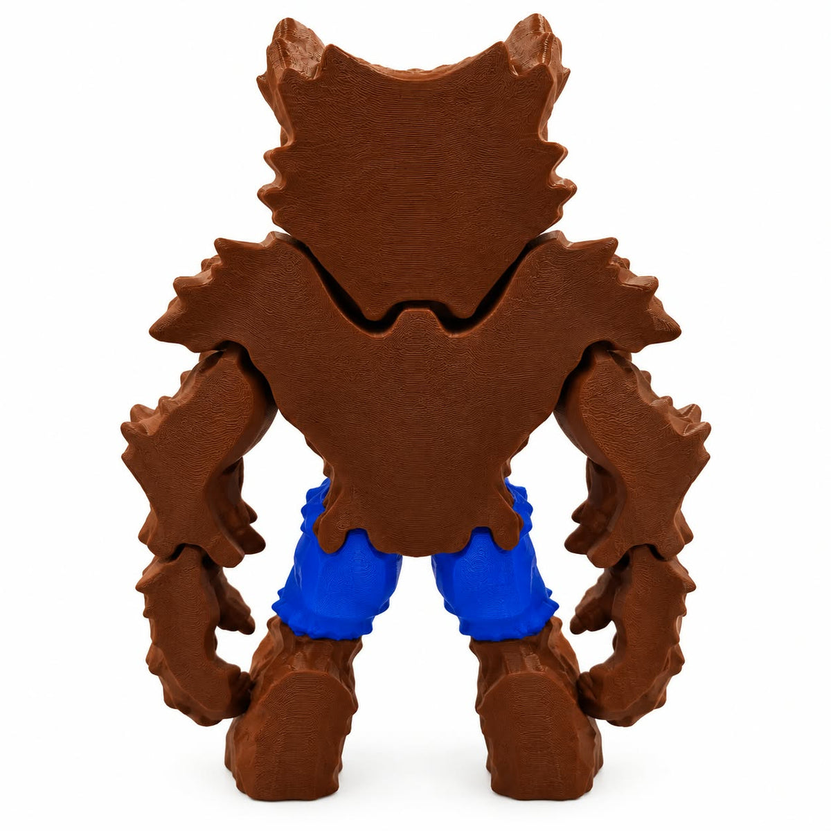 DJM 3D SHOP Exclusive Flexi Werewolf fidget toy with flexible, animated werewolf design for stress relief and sensory play