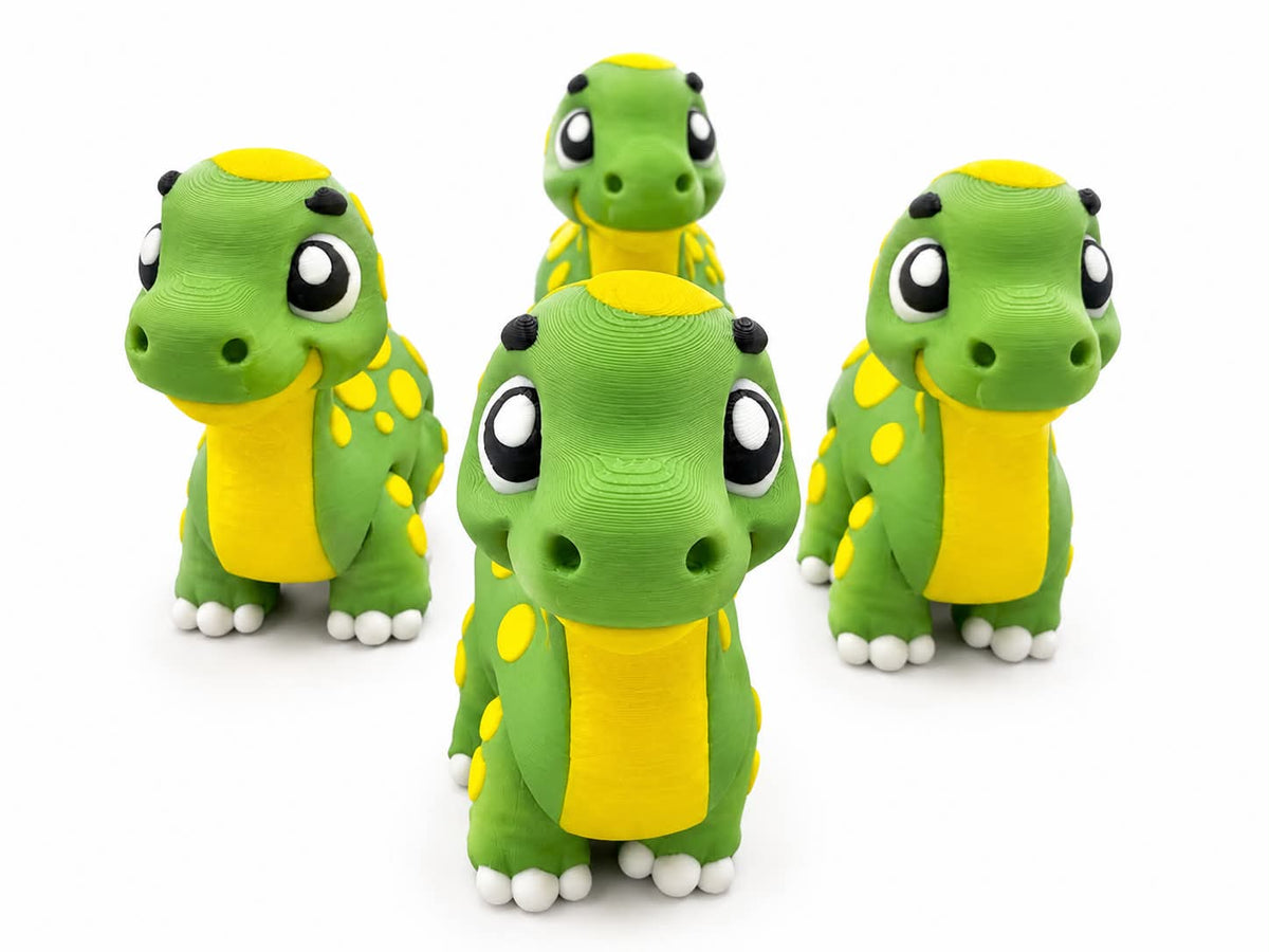 Flexi Brachiosaurus fidget toy from DJM 3D SHOP, featuring a flexible, detailed dinosaur figure for stress relief and sensory play.