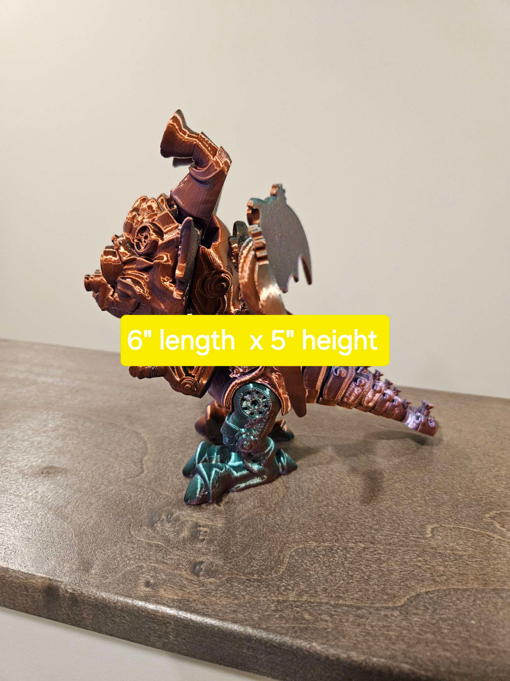 Metal cute Dragon articulated  image 2