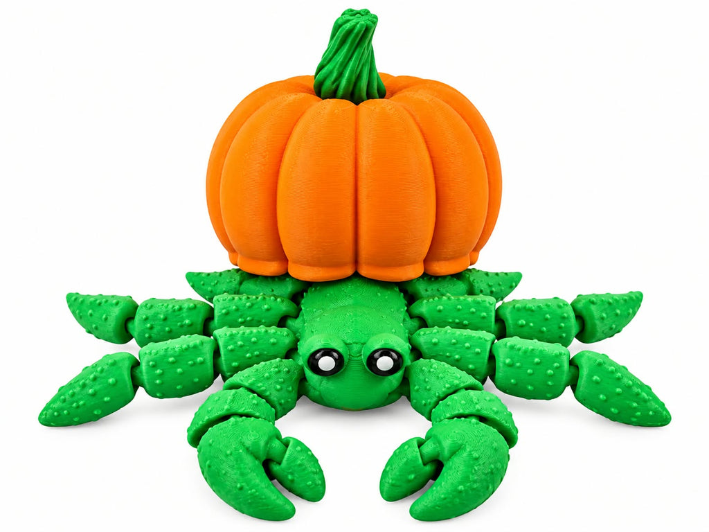 Hermit Crabs Halloween fidget toy by DJM 3D SHOP, featuring colorful, textured crab design perfect for stress relief and sensory play.