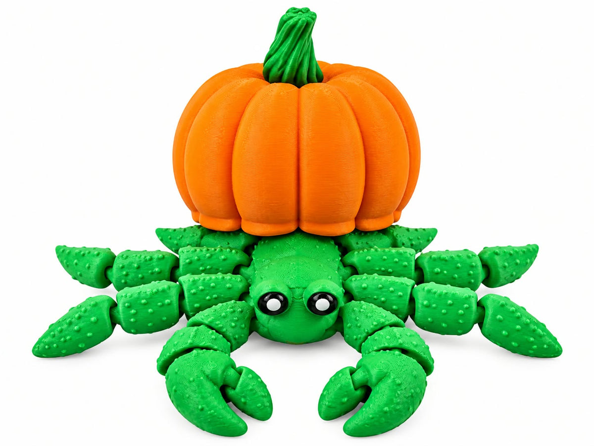 Hermit Crabs Halloween fidget toy by DJM 3D SHOP, featuring colorful, textured crab design perfect for stress relief and sensory play.