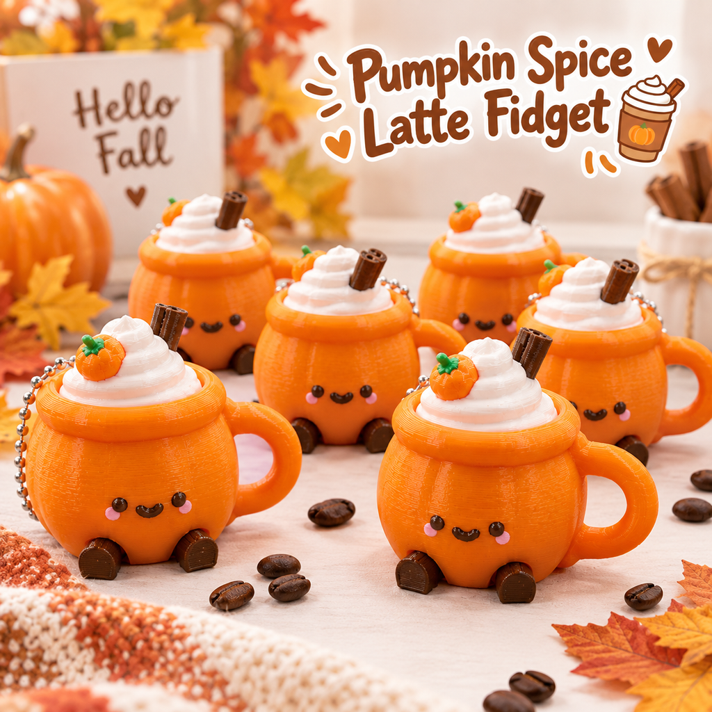 Pumpkin Spice Latte Fidget