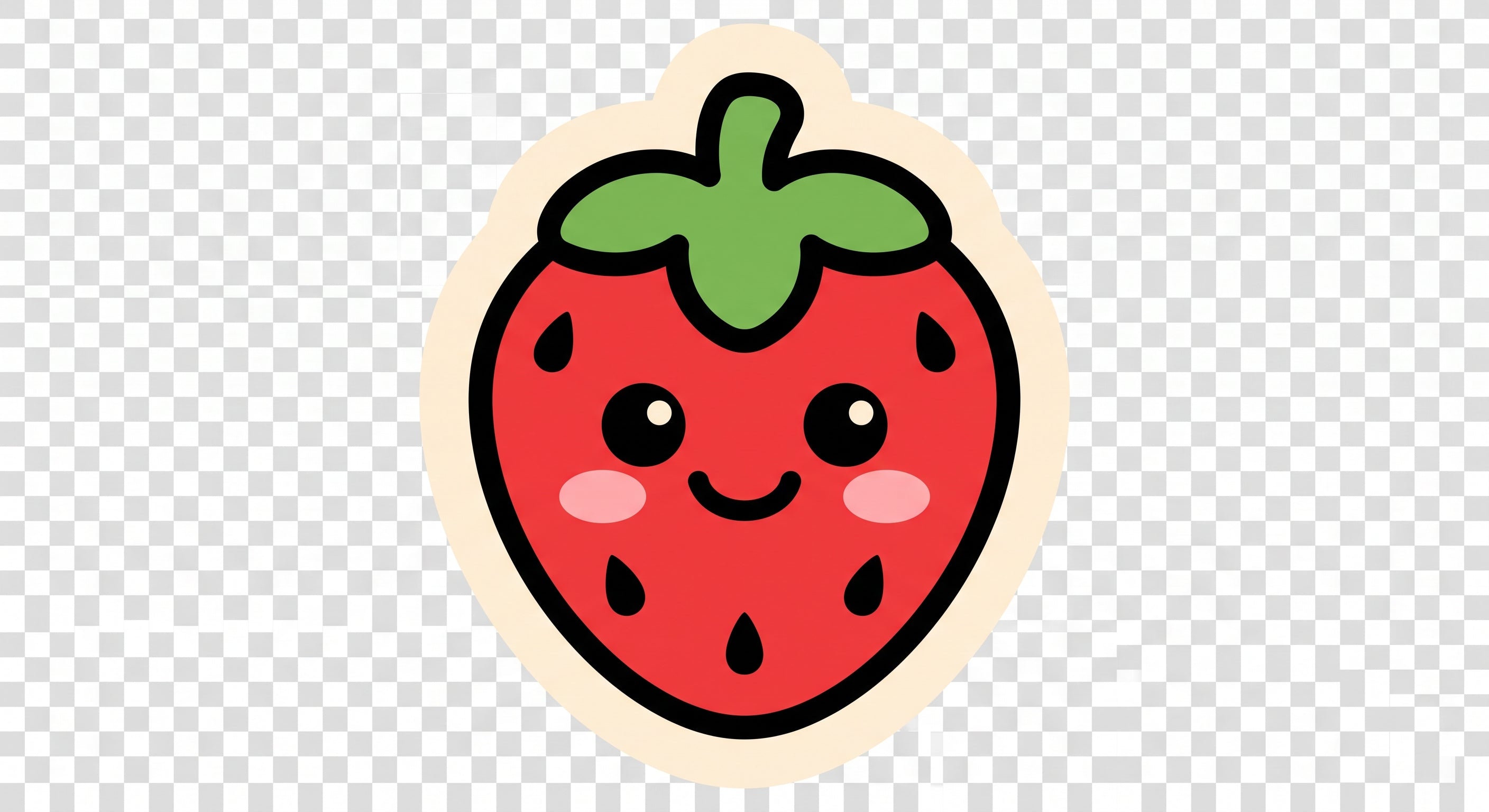Friendly Strawberry Version 1 doll by DJM 3D SHOP featuring a cute strawberry-themed character with bright colors and playful design.