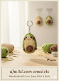 Avocado keychain image 0