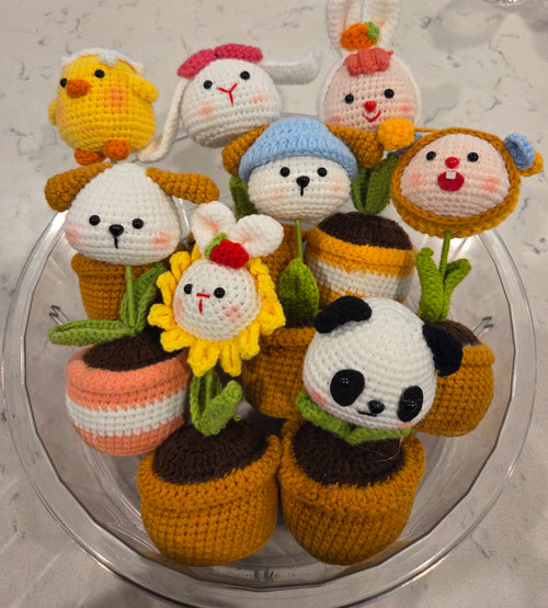Bundle animal vases image 1