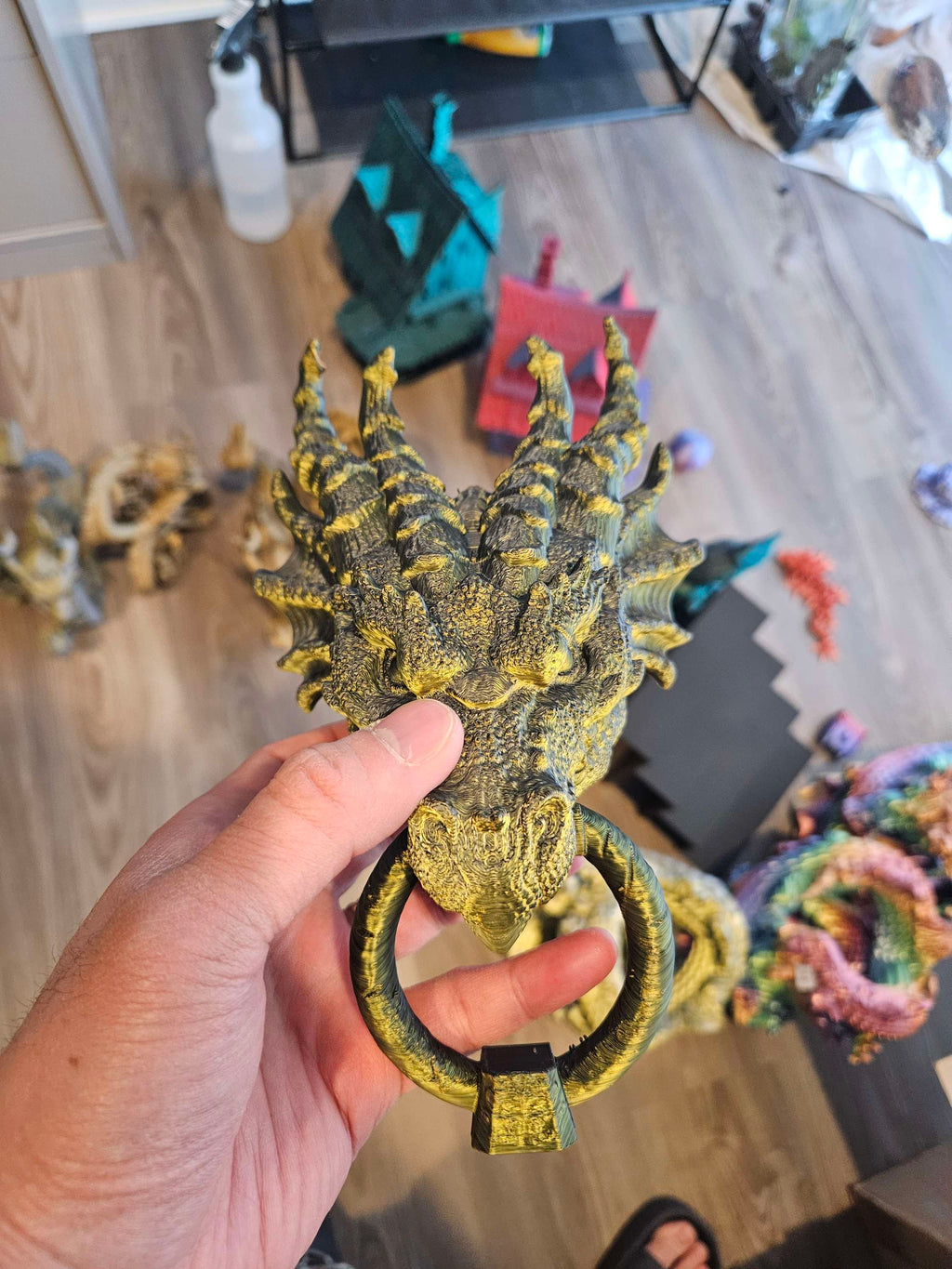 Dragon door knocker image 2