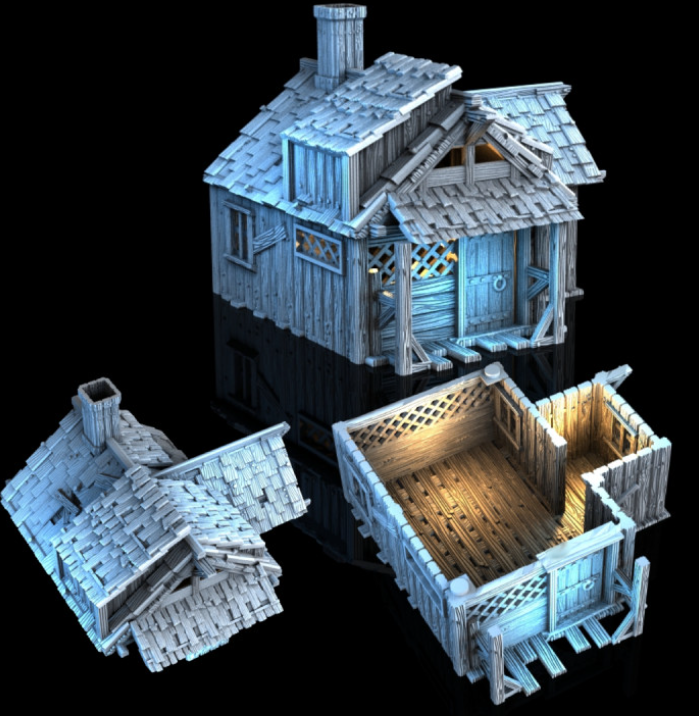 2 Piece- Hut- Fantasy house image 6