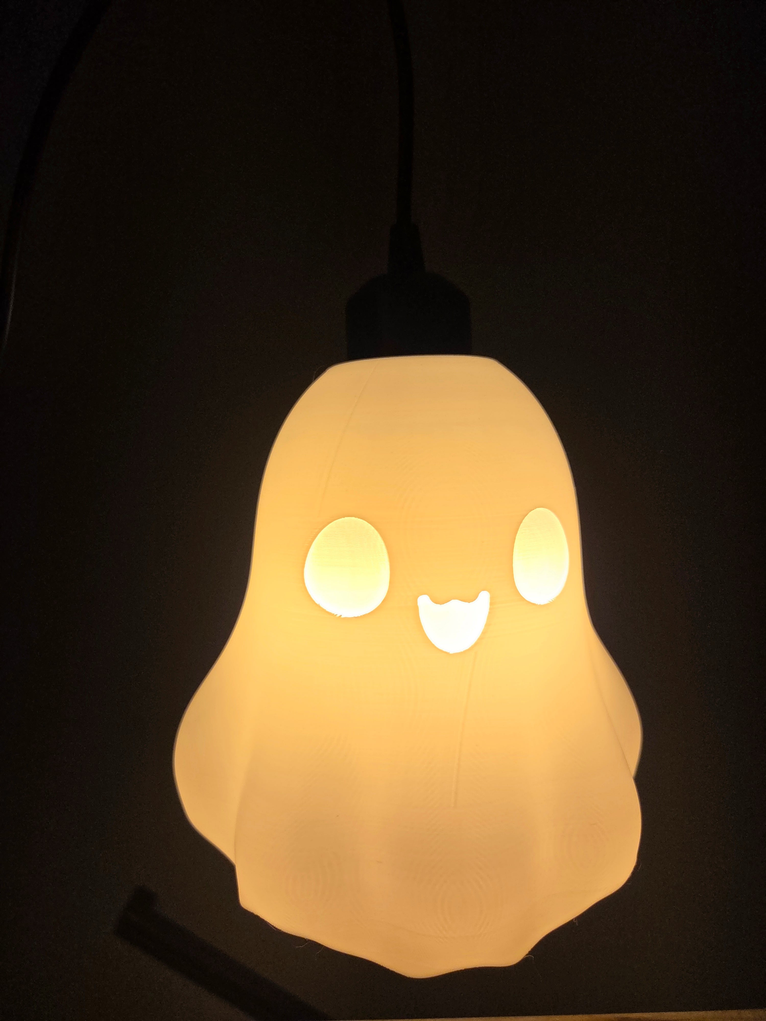 Hanging gosh lamp Halloween without socket E27 image 1