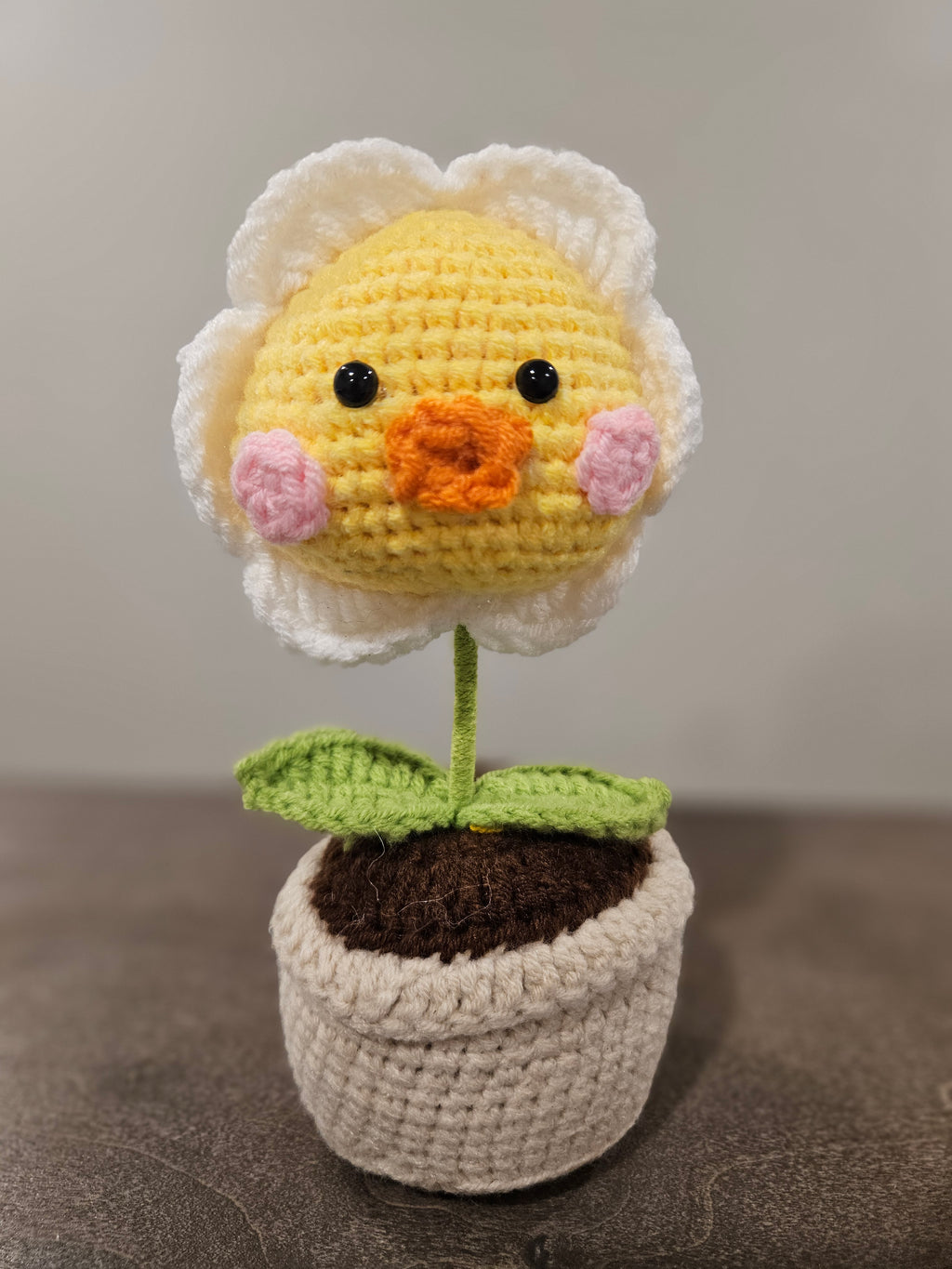 Crochet animal vase image 4