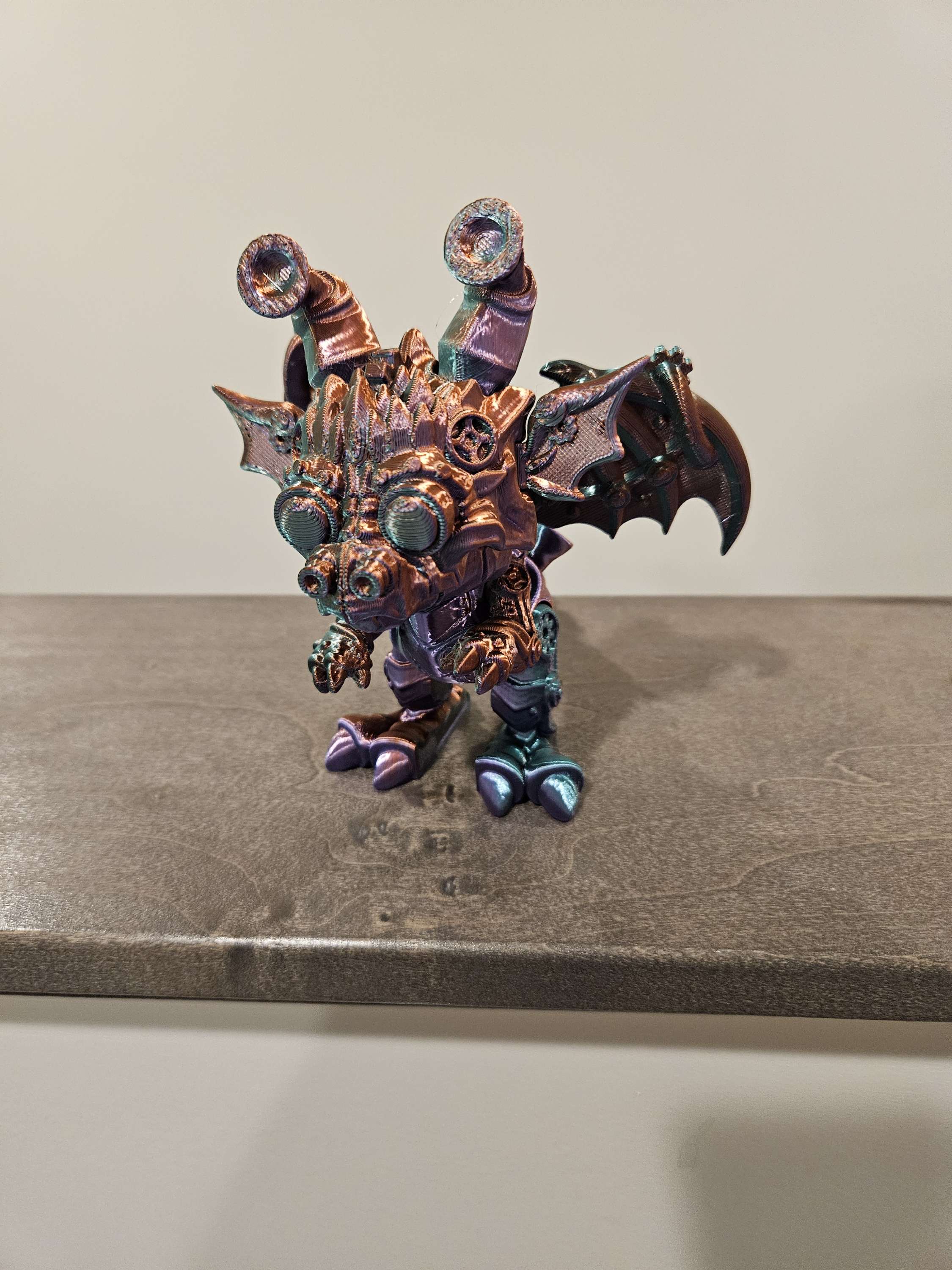 Metal cute Dragon articulated  image 1