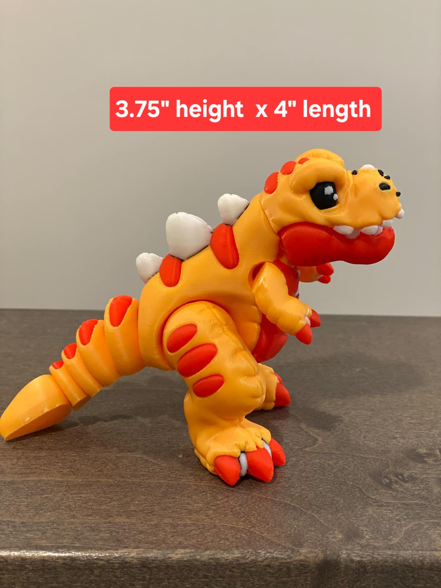 Stuffed T Rex image 3