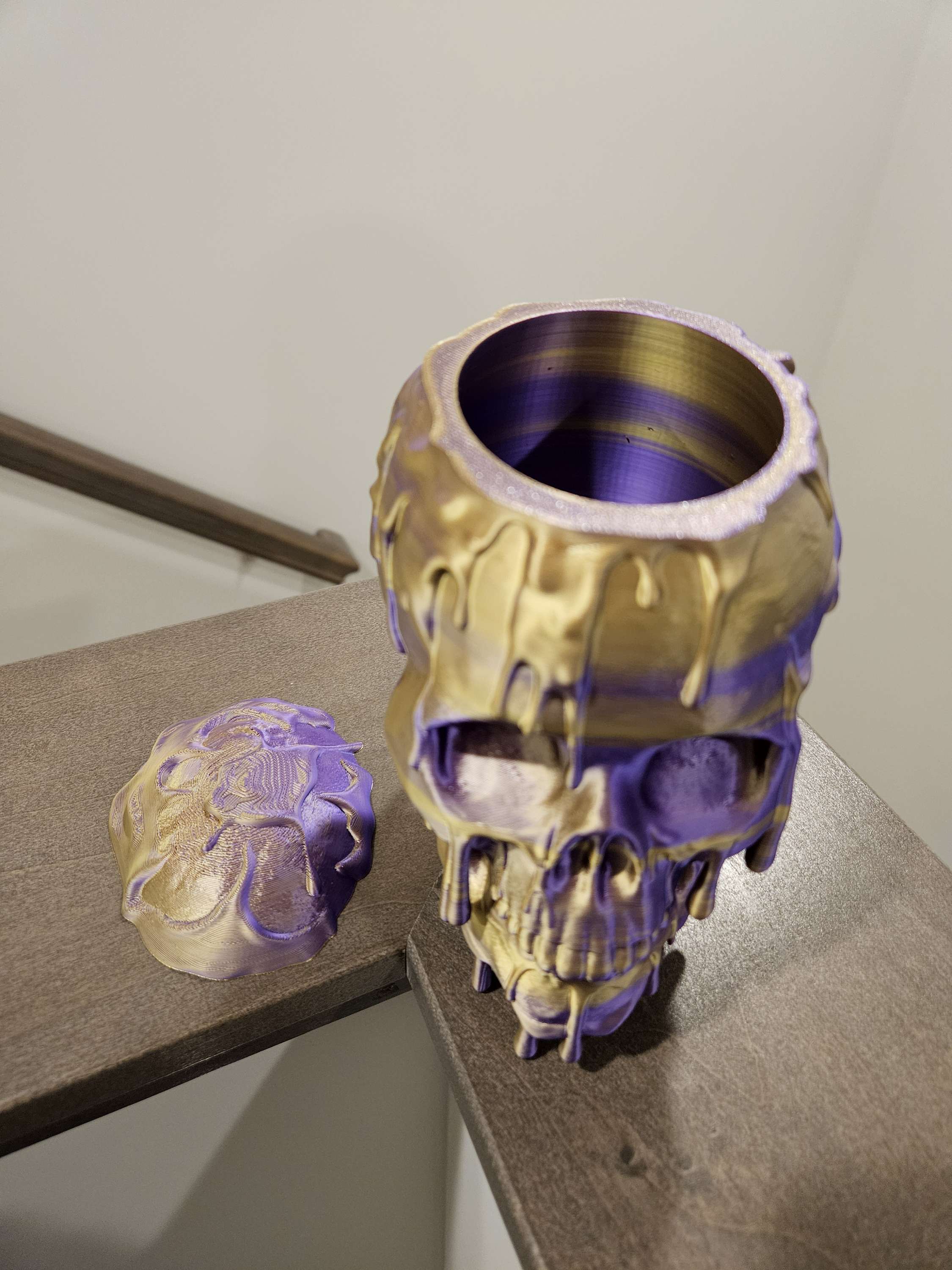 Sweet candy storage skull image 5