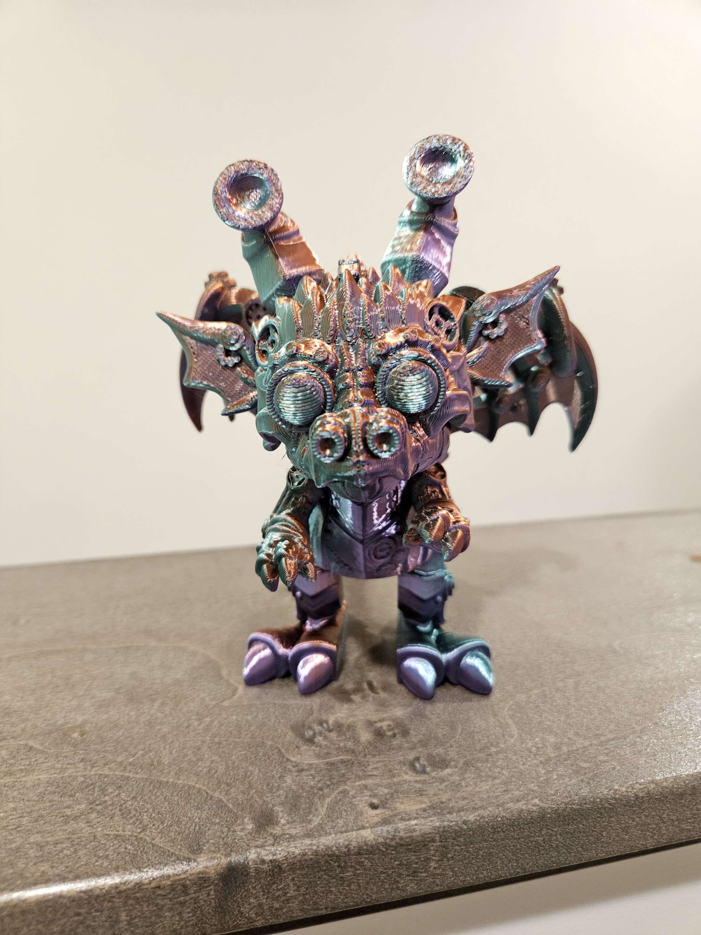 Metal cute Dragon articulated  image 0