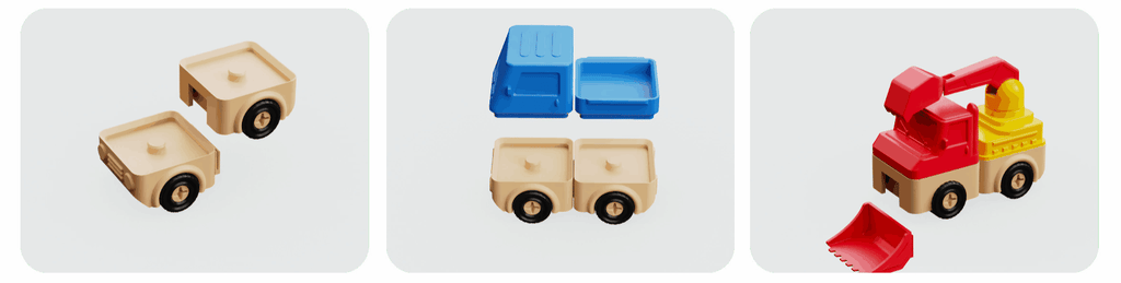 Creative bundle block car image 1