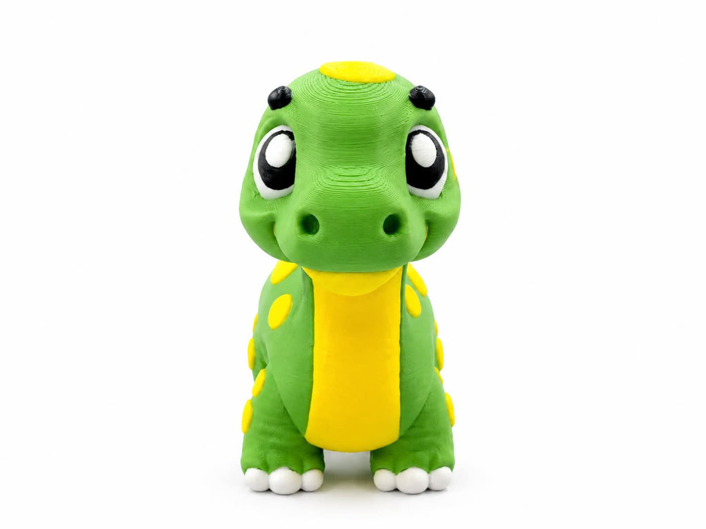 Flexi Brachiosaurus fidget toy by DJM 3D SHOP, featuring a colorful, flexible dinosaur figure ideal for stress relief and tactile play.