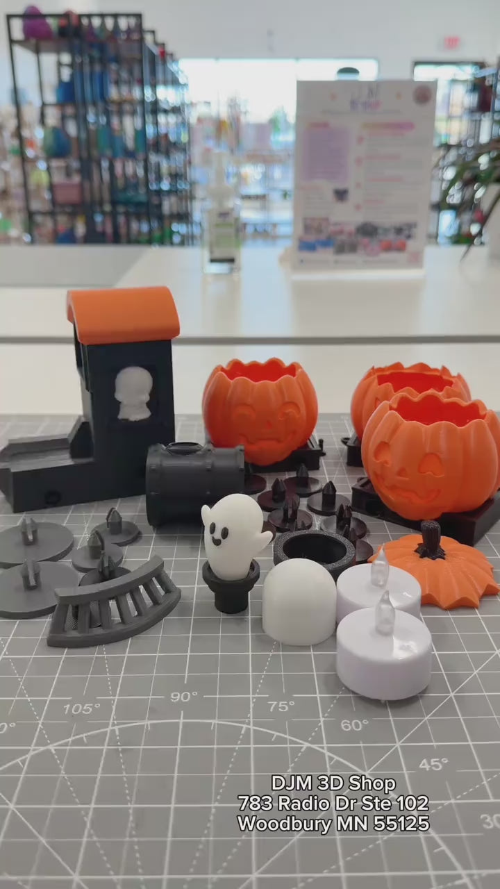 Train Halloween 3D Light