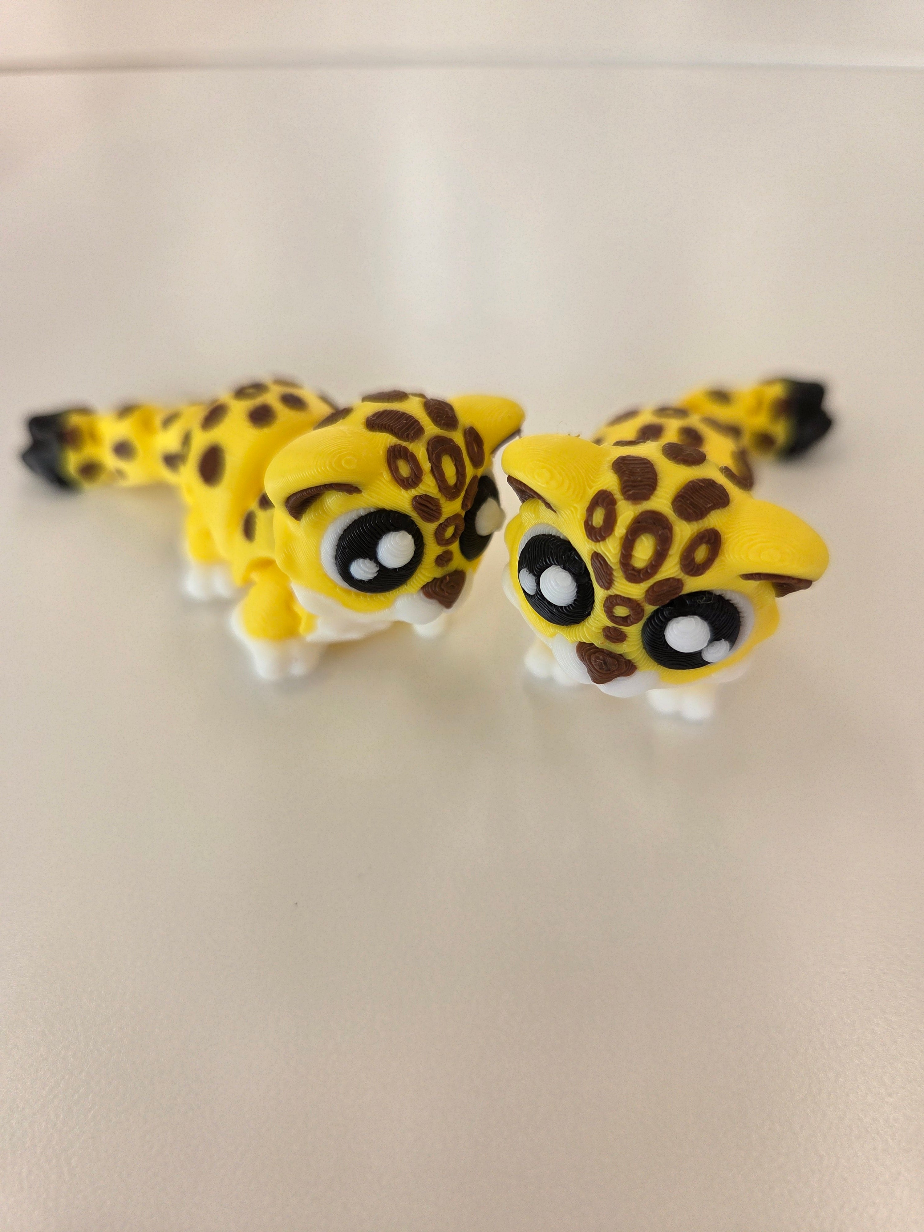 Leopard 3D articulated