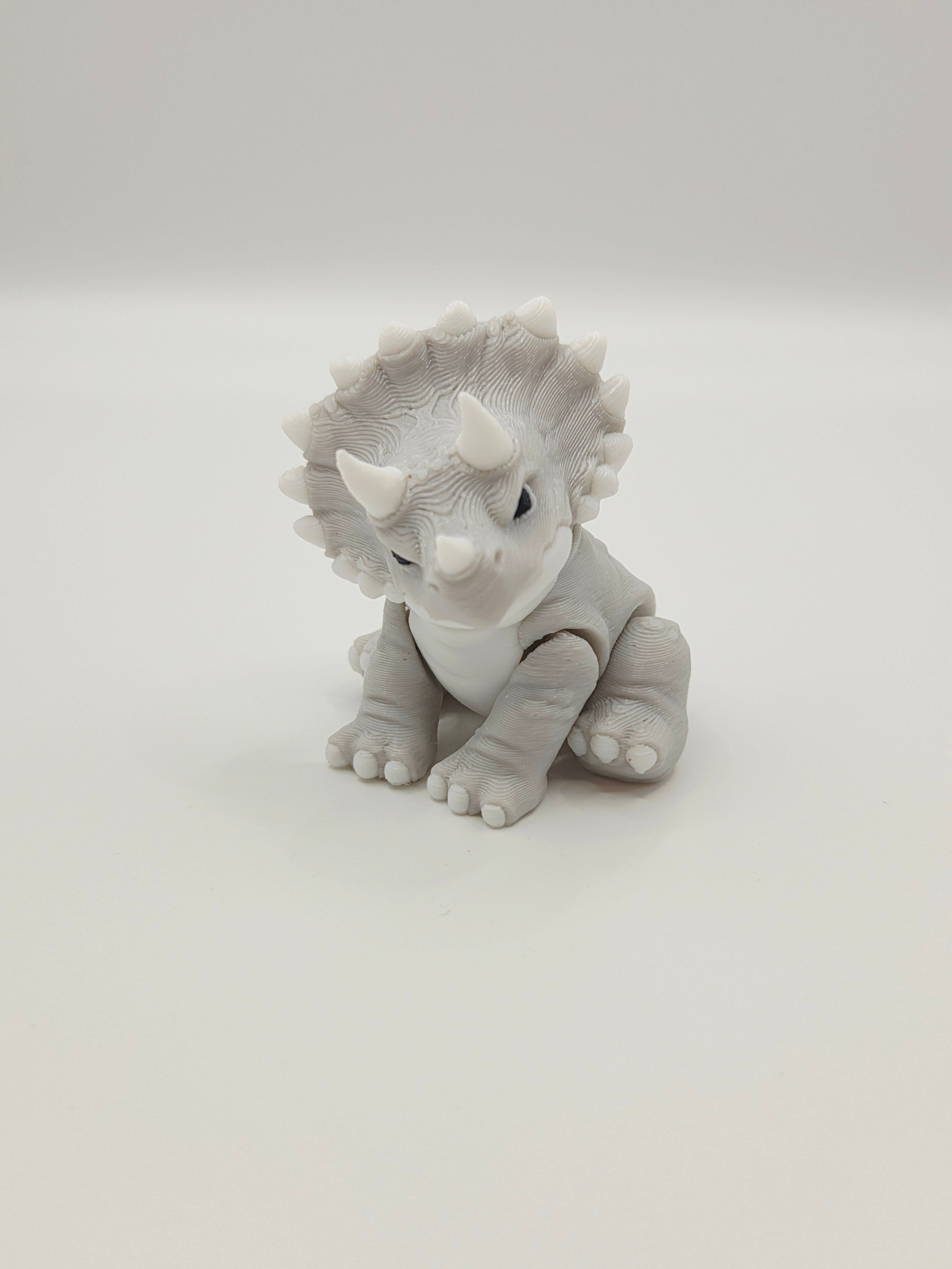 Tiny triceratops