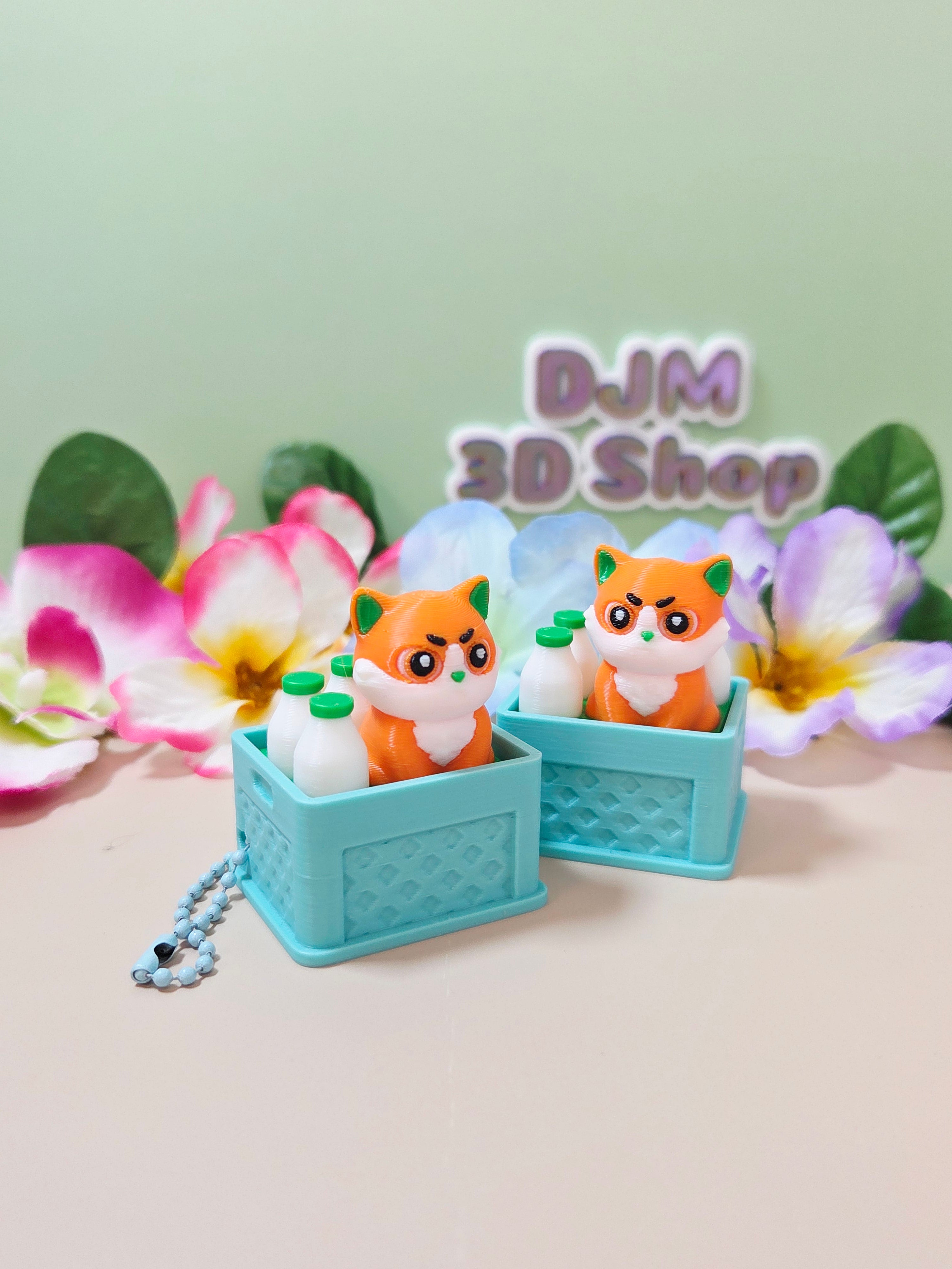 Cute Cat in Milk clicker