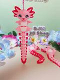 Axolotl  keychain