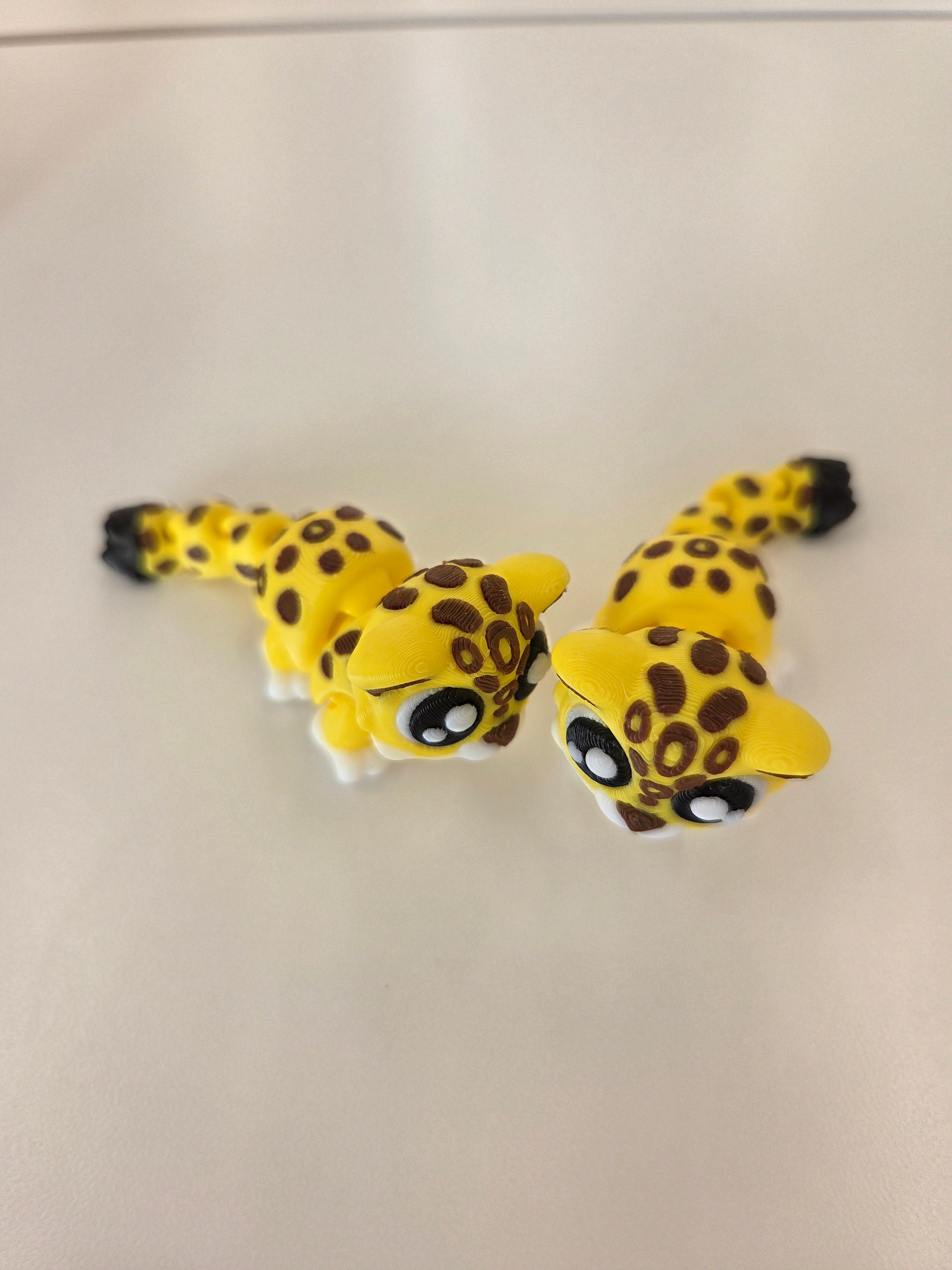 Leopard 3D articulated