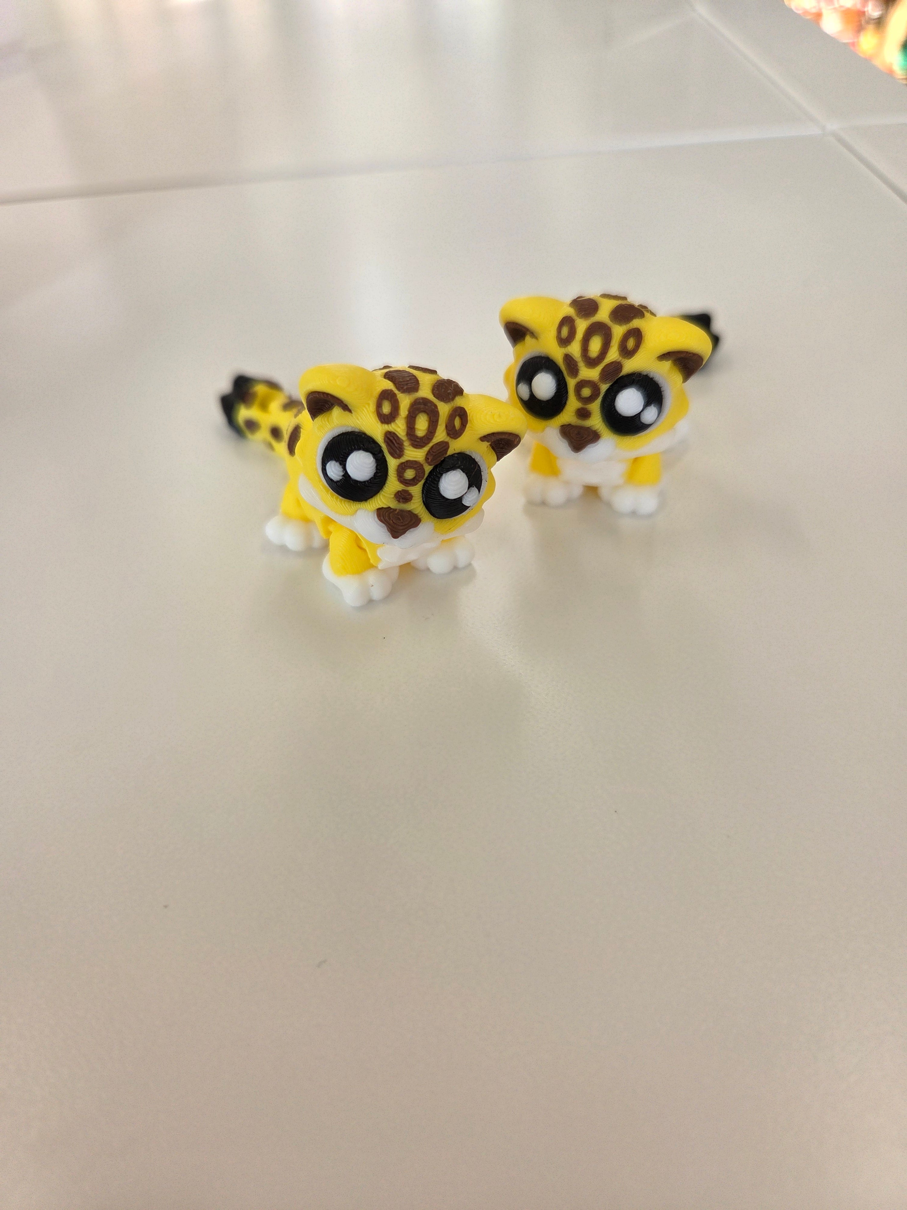 Leopard 3D articulated