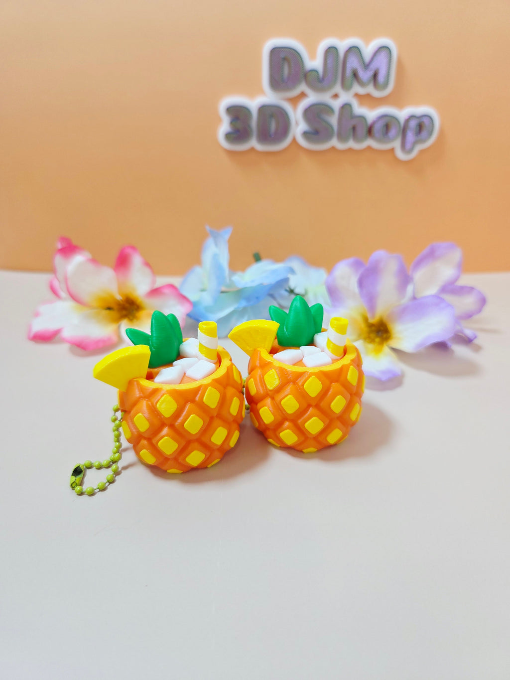 Pineapple Colada Tropical Treat Fidget Clicker