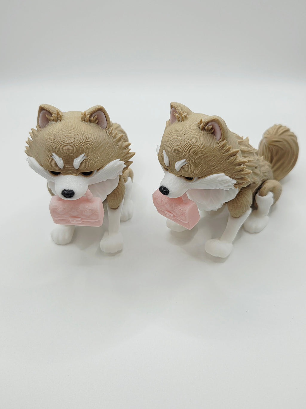 Luna, the Pomeranian 3D articulated