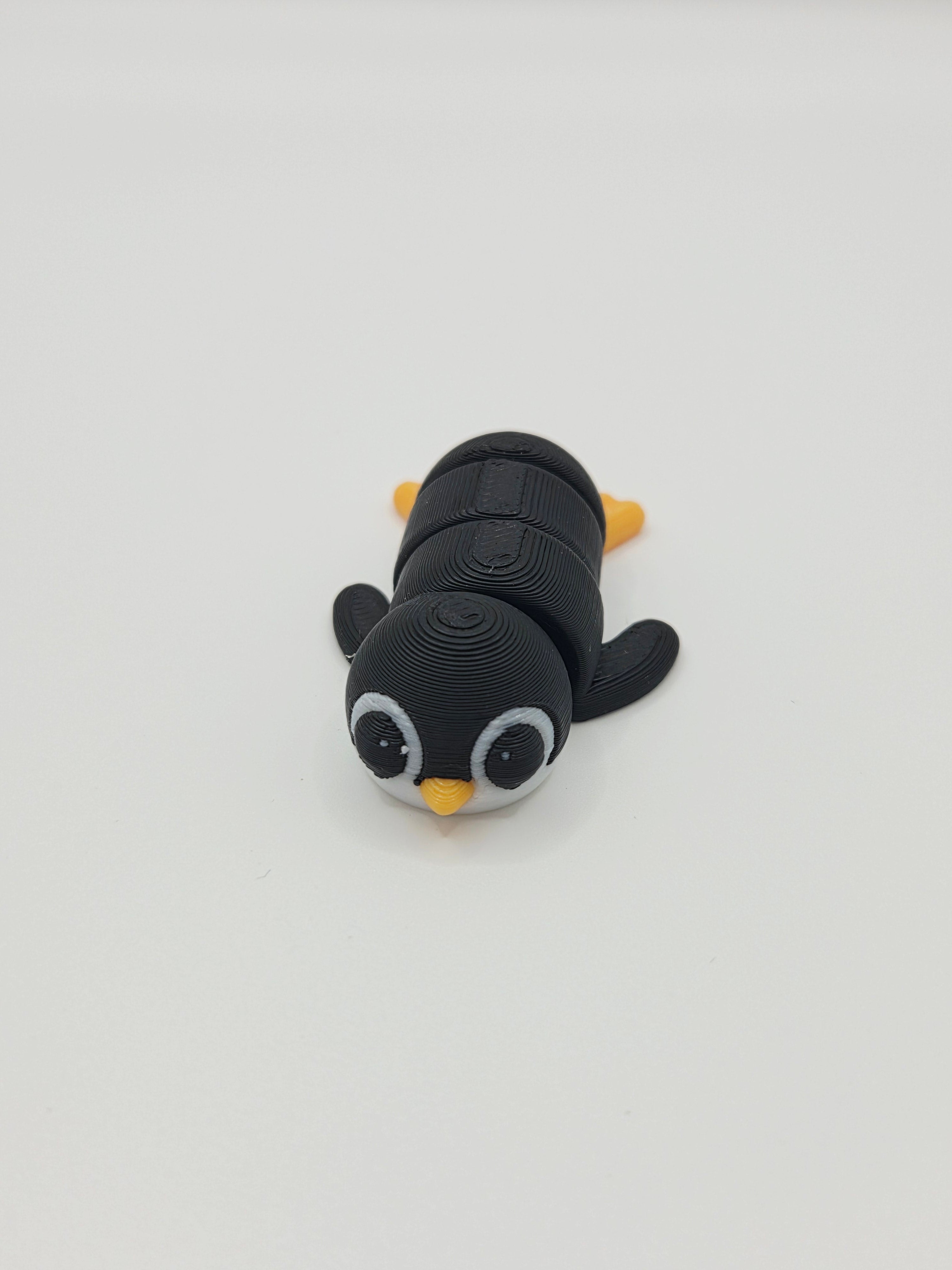 3D Printed Articulating Penguin Fidget Toy | DJM 3D SHOP