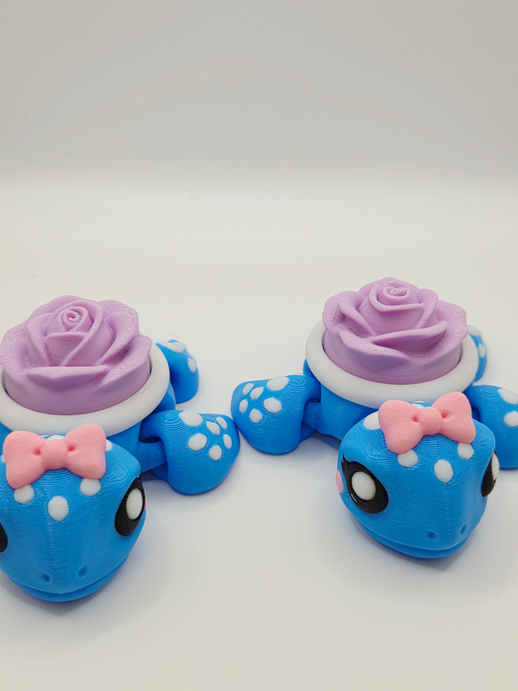Flower turtle 3D clickers
