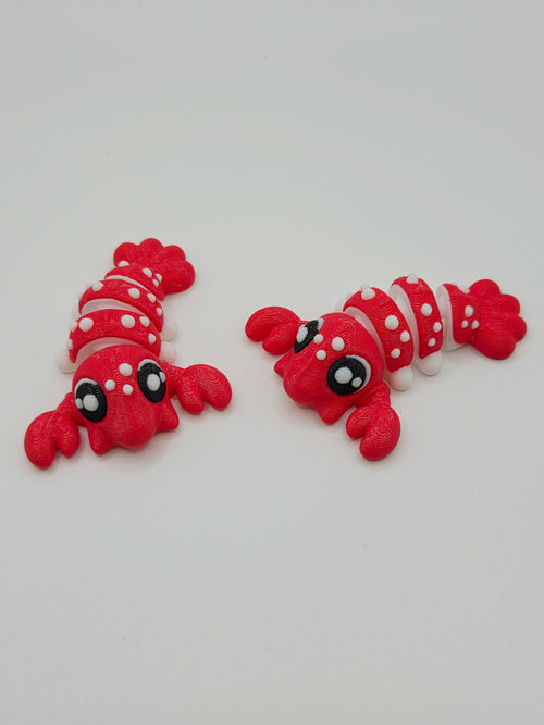 Baby Lobster 3D articulated