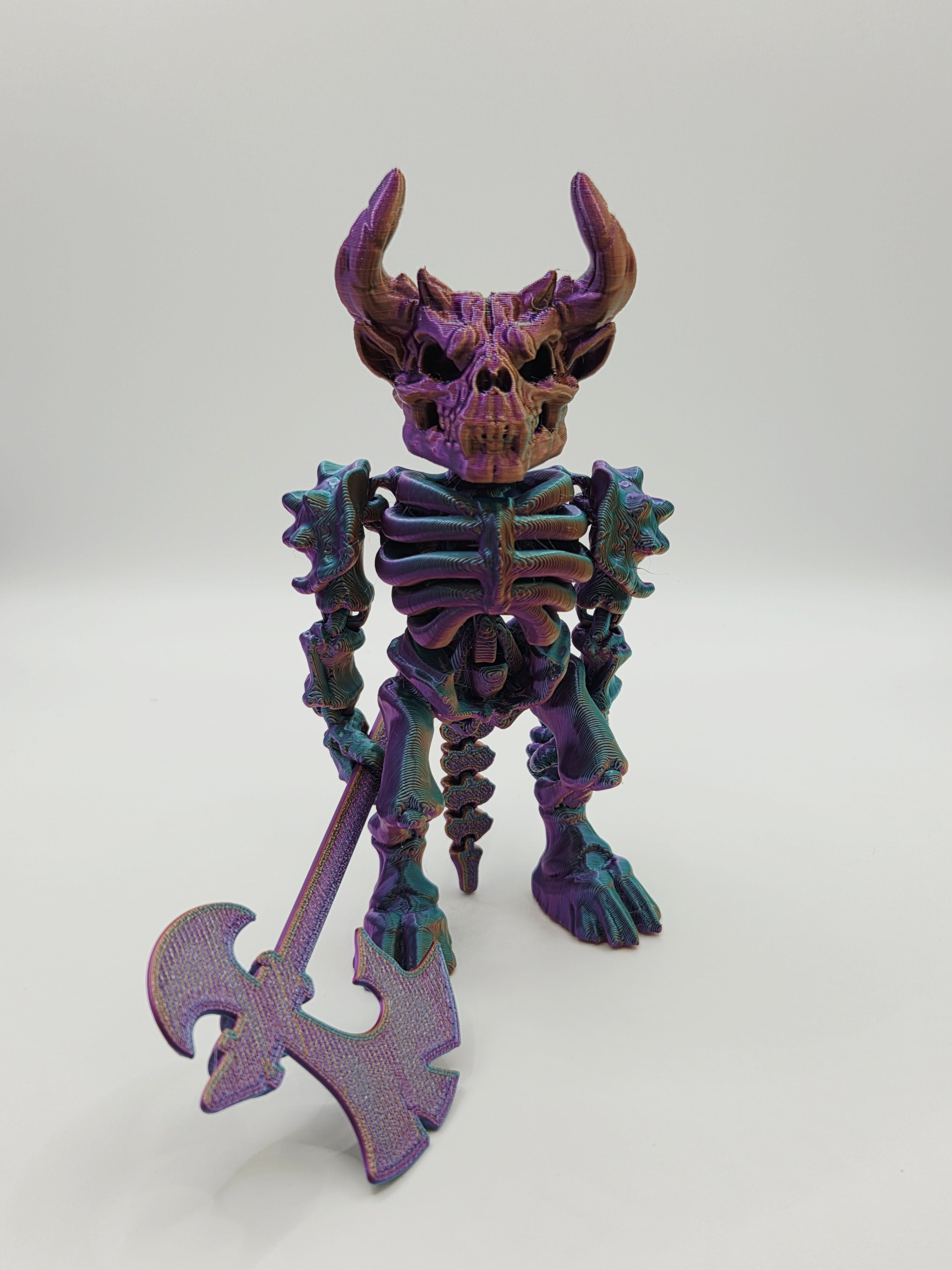 Minotaur Skeleton 3D Articulated