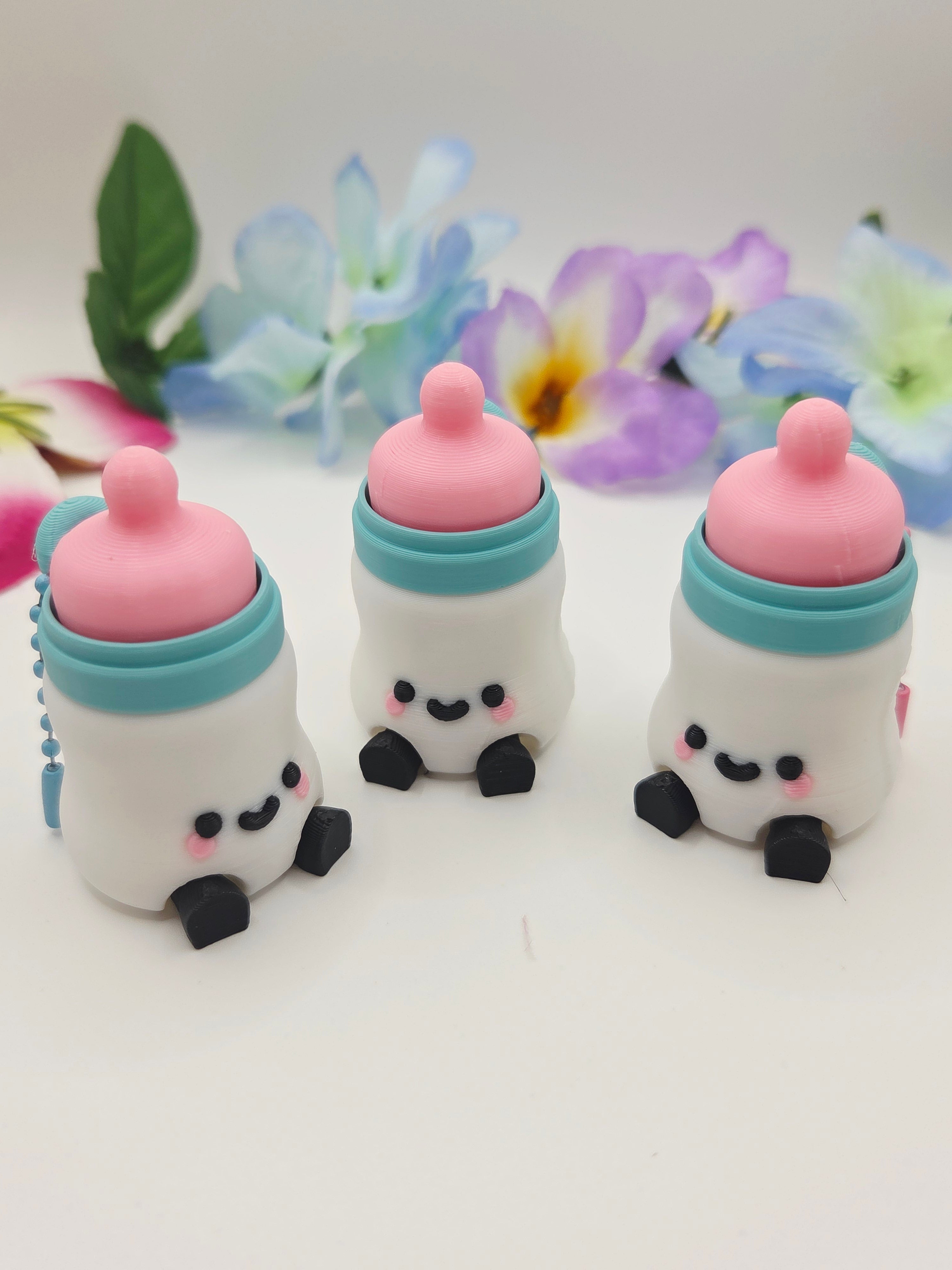 Baby milk bottle clicker 3D