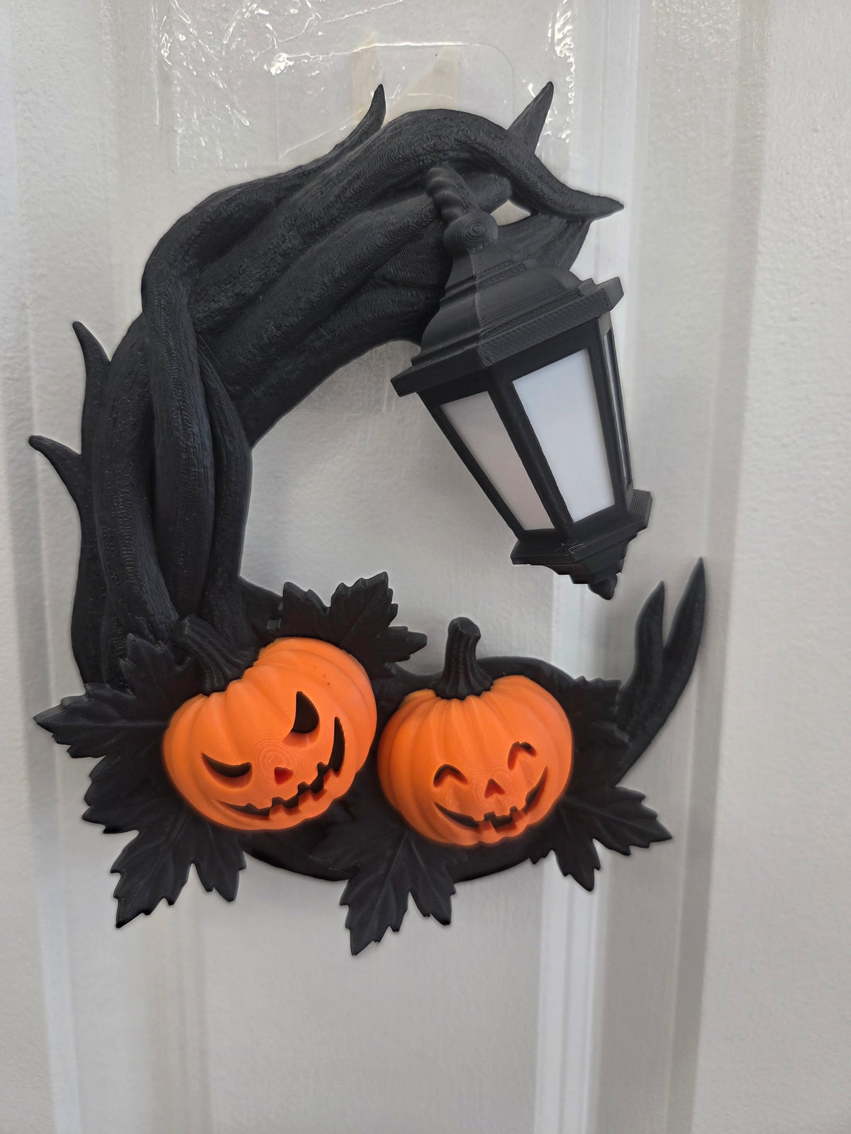 DJM 3D SHOP Halloween light with colorful LED illumination, featuring a spooky design perfect for festive decorations.