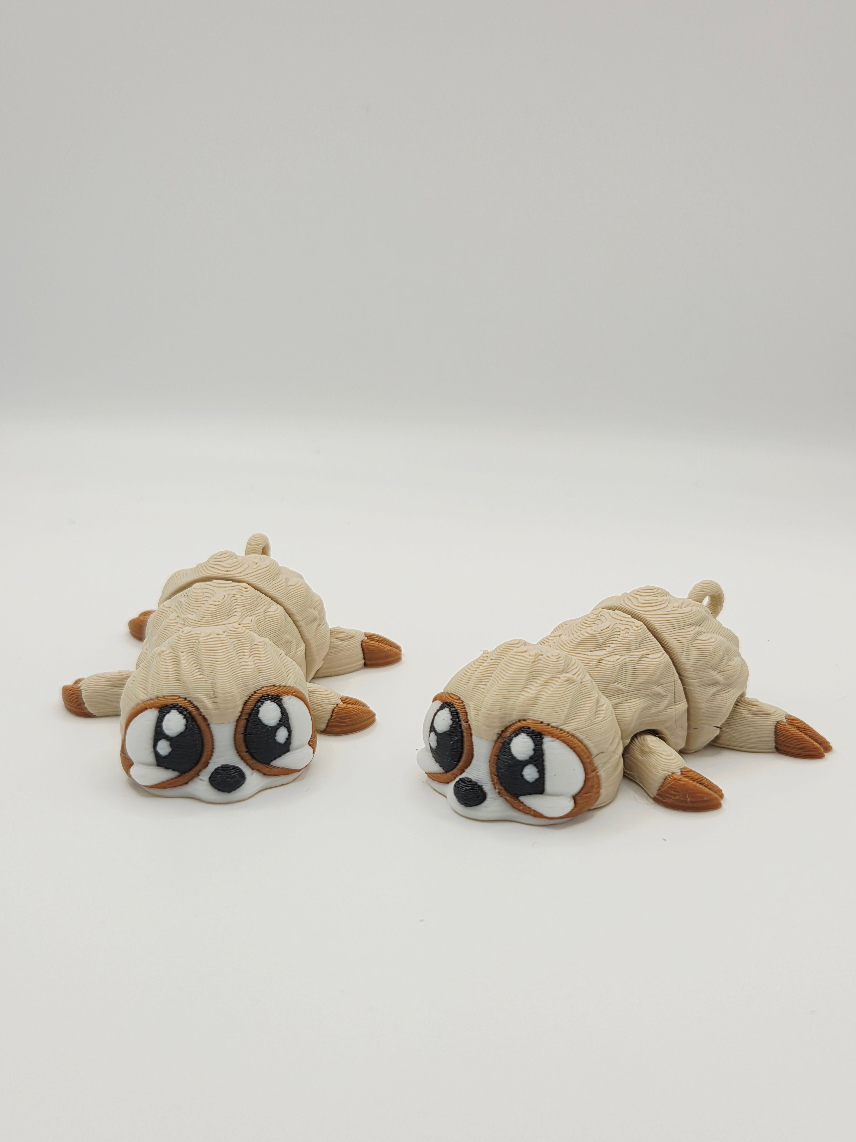 Sloth 3D articulated