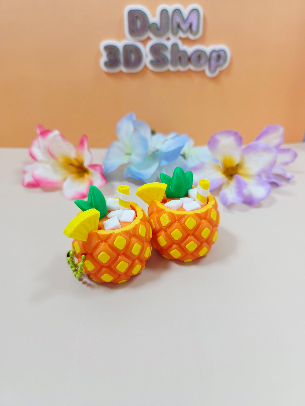 Pineapple Colada Tropical Treat Fidget Clicker
